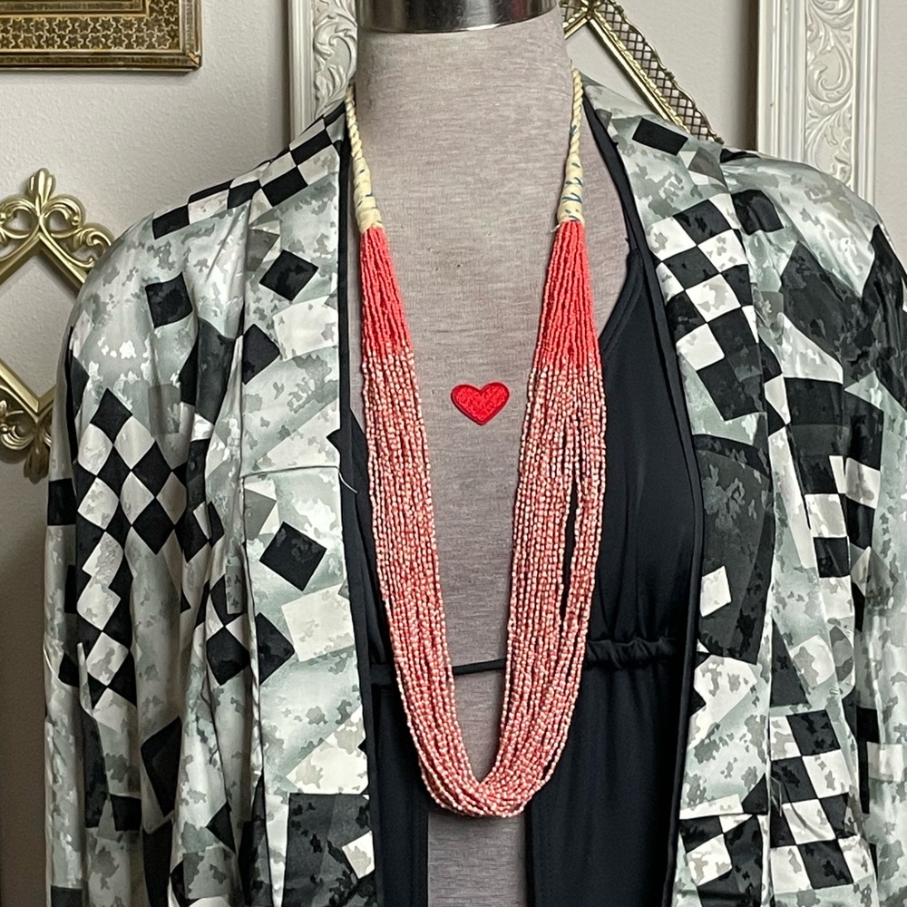 Anthropologie Seed Bead Necklace